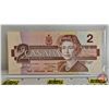 Image 3 : Canada $2 Bills 1986 (2) : Thiessen/Crow #EGK6438174 ; #EGL5405723