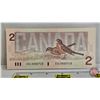 Image 6 : Canada $2 Bills 1986 (2) : Thiessen/Crow #EGK6438174 ; #EGL5405723
