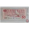 Image 7 : Canada Bills (3): - $20 Bill 1991 : Knight/Thiessen #AWI1742926 - $50 Bill 1988 : Knight/Dodge #FMB7