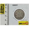 Image 1 : Canada Twenty Five Cent 1890H