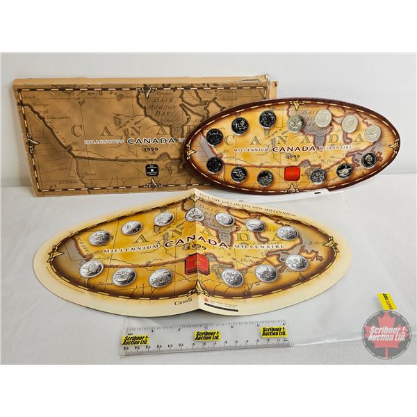 RCM Canada 1999 Millennium Quarter Set : Regular