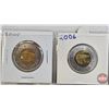 Image 2 : Canada $2 : Toonies (4) : 2005; 2006; 2008 Quebec City; 2011