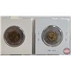 Image 6 : Canada $2 : Toonies (4) : 2005; 2006; 2008 Quebec City; 2011