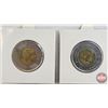 Image 5 : Canada $2 : Toonies (4) : 2012 HMS Shannon ; 2012 Security ; 2012 Security ; 2021