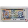 Image 2 : Canada $5 Bills 1979 (3) : - Lawson/Bouey #30260844751 - Crow/Bouey #30554317467 - Crow/Bouey #30554
