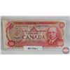 Image 2 : Canada $50 Bills 1975 "Musical Ride" (2): - Lawson/Bouey #EHB1976052 - Crow/Bouey ##EHG8093823