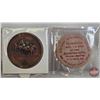 Image 5 : Tokens (4):  - Royal Canadian Mint 1908-2008 Coin Show - The Canadian Numismatic Association Silver 