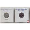 Image 2 : Toronto Subway Tokens (5) : 1958