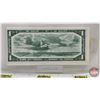 Image 4 : Canada $1 Bill 1954 *Replacement "Miscut" : Beattie/Rasminsky # *IO0602179