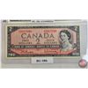 Image 4 : Canada Bills 1954 (3) : - $2 Bill : Beattie/Rasminsky #UU2667080 - $5 Bill : Bouey/Rasminsky #UX4489