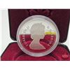 Image 3 : RCM Canada 1987 Silver Dollar : Detroit de Davis Strait (Black Case)