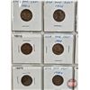 Image 2 : USA One Cent (Sheet 19): 1921S; 1925; 1927; 1930S; 1931D; 1934; 1935D; 1936D; 1937D; 1938D; 1939S; 1
