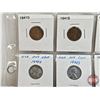 Image 4 : USA One Cent (Sheet 19): 1921S; 1925; 1927; 1930S; 1931D; 1934; 1935D; 1936D; 1937D; 1938D; 1939S; 1