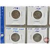 Image 4 : USA Five Cent (Sheet 16) : 1920D; 1920; 1920; 1923S; 1923S; 1924; 1927; 1927S; 1928S; 1928S; 1930; 1