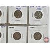 Image 5 : USA Five Cent (Sheet 16) : 1920D; 1920; 1920; 1923S; 1923S; 1924; 1927; 1927S; 1928S; 1928S; 1930; 1