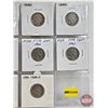 Image 3 : USA Five Cent (Sheet 11) : 1936D; 1936D; 1936D; 1936D; 1936; 1936; 1936; 1937; 1937; 1937D; 1938D
