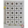 Image 1 : USA Five Cent (Sheet 20) : 1939; 1939S; 1940; 1940; 1940S; 1940D; 1941D; 1941S; 1942; 1942P; 1943P; 