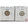 Image 5 : USA Ten Cent (8): 1918; 1920; 1923; 1934; 1935; 1936D; 1937; 1939