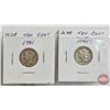 Image 3 : USA Ten Cent (8): 1940; 1940D; 1941; 1941S; 1941; 1941D; 1942; 1942D
