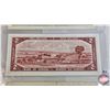 Image 7 : Canada $1 Bills 1954 (3):  - $1 Bill : Lawson/Bouey #YF3553594 - $2 Bill : Beattie/Rasminsky #Xu8062
