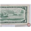 Image 6 : Canada $1 Bill 1954 *Replacement : Beattie/Rasminsky # *AA0172243