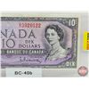 Image 3 : Canada $10 Bill 1954 : Beattie/Rasminsky #RV3920122