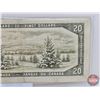 Image 6 : Canada $20 Bill 1954 : Beattie/Rasminsky #CW6025423