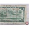 Image 6 : Canada $1 Bill 1954DF "Devil's Face" : Beattie/Coyne #RA0639040