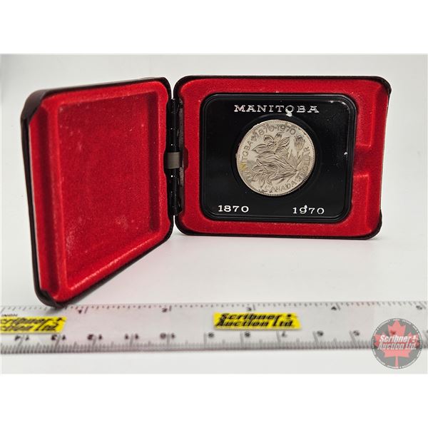 RCM Canada 1870-1970 Dollar : Manitoba (Burgandy Case)