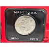 Image 2 : RCM Canada 1870-1970 Dollar : Manitoba (Burgandy Case)
