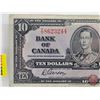 Image 2 : Bank of Canada $10 Bill 1937 : Gordon/Towers #TD8623244