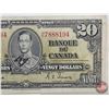 Image 3 : Bank of Canada $20 Bill 1937 : Coyne/Towers #HE7888194