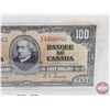 Image 3 : Bank of Canada $100 Bill 1937 : Coyne/Towers #BJ4360082