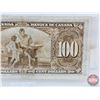 Image 6 : Bank of Canada $100 Bill 1937 : Coyne/Towers #BJ4360082