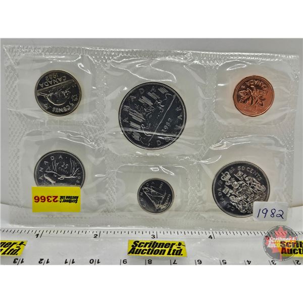 RCM Canada 1982 Uncirculated Year Set