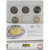 Image 1 : RCM Canada 2016 $2 Toonie : Five Coin Pack : 75th Anniversary of The Battle of the Atlantic