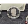Image 10 : RCM Canada 2004 Fine Silver 4-Coin Set : The Arctic Fox One Ounce ; 1/2 Ounce 1/4 Ounce; 1/10 Ounce 