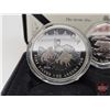 Image 3 : RCM Canada 2004 Fine Silver 4-Coin Set : The Arctic Fox One Ounce ; 1/2 Ounce 1/4 Ounce; 1/10 Ounce 