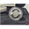 Image 6 : RCM Canada 2004 Fine Silver 4-Coin Set : The Arctic Fox One Ounce ; 1/2 Ounce 1/4 Ounce; 1/10 Ounce 