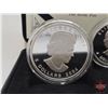 Image 8 : RCM Canada 2004 Fine Silver 4-Coin Set : The Arctic Fox One Ounce ; 1/2 Ounce 1/4 Ounce; 1/10 Ounce 