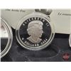 Image 9 : RCM Canada 2004 Fine Silver 4-Coin Set : The Arctic Fox One Ounce ; 1/2 Ounce 1/4 Ounce; 1/10 Ounce 
