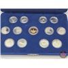 Image 2 : RCM Canada 1992 Confederation 125th 13-Coin Set : Blue Velvet Case
