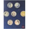 Image 3 : RCM Canada 1992 Confederation 125th 13-Coin Set : Blue Velvet Case
