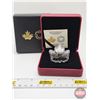 Image 1 : RCM Canada 2016 : $10 Fine Silver Coin : Maple Leaf Silhouette : Canada Geese (COA #04382) (99.99%) 