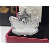 Image 2 : RCM Canada 2016 : $10 Fine Silver Coin : Maple Leaf Silhouette : Canada Geese (COA #04382) (99.99%) 