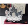Image 3 : RCM Canada 2016 : $10 Fine Silver Coin : Maple Leaf Silhouette : Canada Geese (COA #04382) (99.99%) 