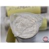Image 8 : Canada Twenty Five Cent Rolls (12) : 1999 (Months) (Original Rolls) (NOTE: Rolls not opened by the A