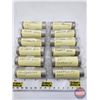 Image 1 : Canada Twenty Five Cent Rolls (12) : 2000 Millennium (Original Rolls) (NOTE: Rolls not opened by the