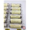Image 3 : Canada Twenty Five Cent Rolls (12) : 2000 Millennium (Original Rolls) (NOTE: Rolls not opened by the