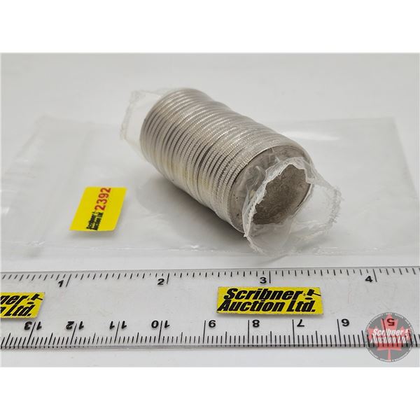 Canada Fifty Cent Roll : 1952-2002 Jubilee (Original Roll) (NOTE: Rolls not opened by the Auction Co